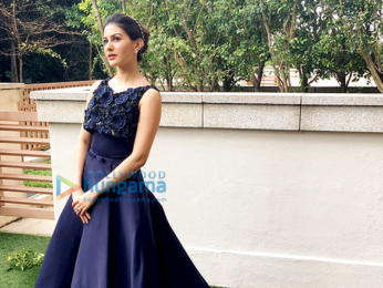 Amyra Dastur snapped promoting 'Kung Fu Yoga' alongside Jackie Chan