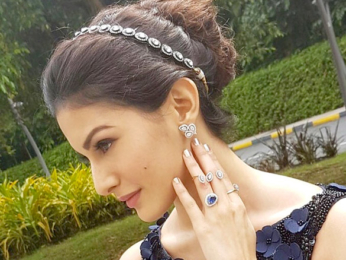 Amyra Dastur snapped promoting 'Kung Fu Yoga' alongside Jackie Chan