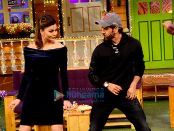 Cast of 'Kaabil' promote their film on The Kapil Sharma Show
