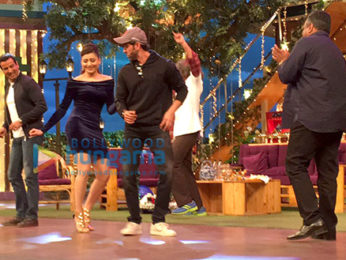 Cast of 'Kaabil' promote their film on The Kapil Sharma Show