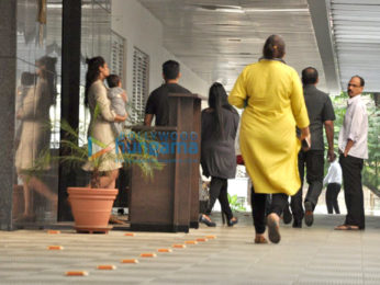 Huma Qureshi and Arpita Khan snapped post lunch at Hakassan