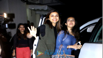 Parineeti Chopra & Katrina Kaif snapped post movie screening at PVR Juhu