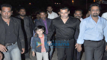 Salman Khan and family snapped at his driver Deepak Singh’s son’s wedding