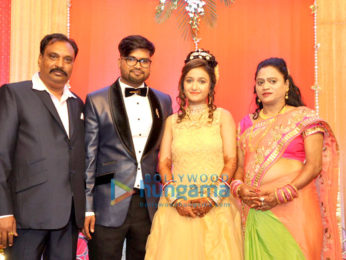 Salman Khan and family snapped at his driver Deepak Singh's son’s wedding