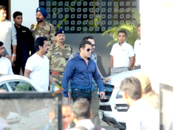 Salman Khan arrives back from Jodhpur