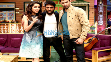 Shraddha Kapoor and Aditya Roy Kapur snapped promoting their film ‘Ok Jaanu’