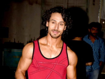 Tiger Shroff, Nidhhi Agerwal and Ayesha Shroff snapped during Munna Michael's promotions