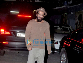 Ranveer Singh, Alia Bhatt, Varun Dhawan & others snapped at the special screening of 'OK Jaanu'