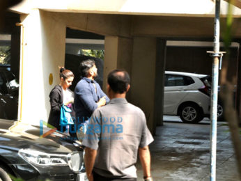 Alia Bhatt snapped arriving at Sidharth Malhotra's house
