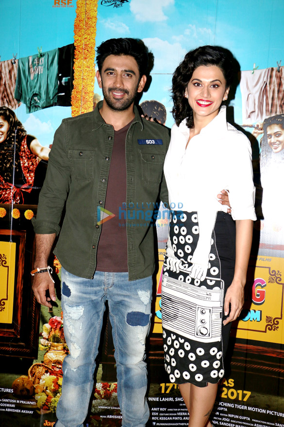 Amit Sadh & Taapsee Pannu attend the song launch of ‘Mannerless Majnu’ Amit Sadh & Taapsee Pannu attend the song launch of ‘Mannerless Majnu’