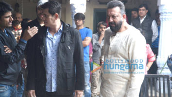 On The Sets Of The Movie Bhoomi