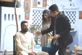 On The Sets Of The Movie Bhoomi
