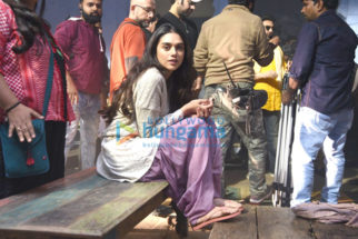 On The Sets Of The Movie Bhoomi