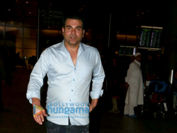 Kajol and Arbaaz Khan snapped at the airport