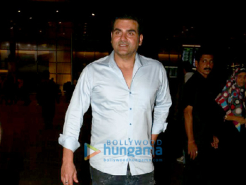 Kajol and Arbaaz Khan snapped at the airport