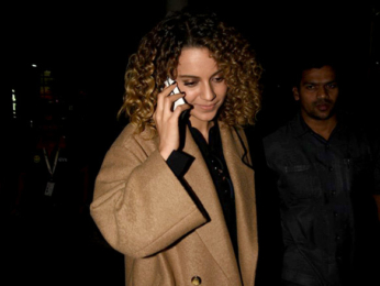 Kangna Ranaut returns from 'Rangoon' promotions in Jammu