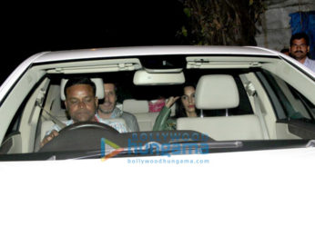 Mallika Sherawat snapped post dinner with friends