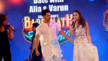 Promotion of film ‘Badrinath Ki Dulhaniya’ at the Kala Ghoda Arts Festival 2017
