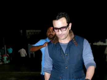 Saif Ali Khan, Varun Dhawan, Shahid Kapoor, Kangna Ranaut & Jahnvi Kapoor snapped at the airport