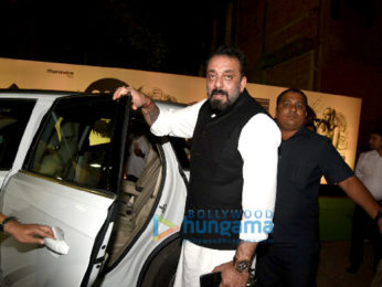 Sanjay Dutt snapped with OWen Roncon at Mahindra Blues Festival