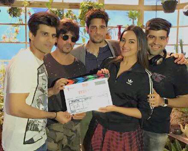 Check out: Shah Rukh Khan attends the mahurat of Sonakshi Sinha and Sidharth Malhotra starrer Ittefaq Check out: Shah Rukh Khan attends the mahurat of Sonakshi Sinha and Sidharth Malhotra starrer Ittefaq