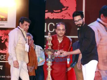 Shahid Kapoor inaugurates the 'Kala Ghoda Arts Festival 2017'