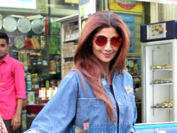 Shilpa Shetty snapped shopping in Bandra