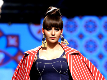 Urvashi Rautela walks the ramp at Lakme Fashion Week 2017