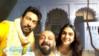 On The Sets Of The Movie Bhoomi