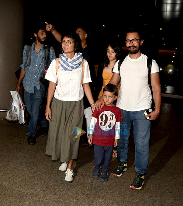 Aamir Khan returns from Thailand after his holiday with family Aamir Khan returns from Thailand after his holiday with family