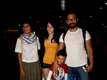 Aamir Khan returns from Thailand holidays with family