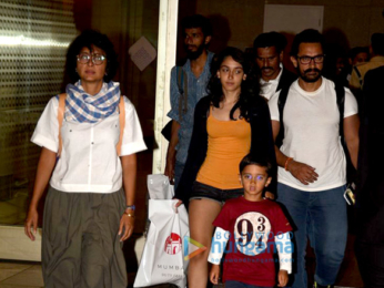 Aamir Khan returns from Thailand holidays with family