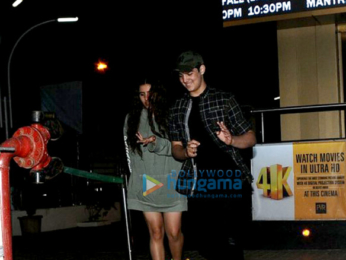 Aarav Kumar snapped at PVR, Juhu with friends