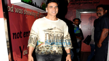 Akshay Kumar, Twinkle Khanna & Aarav snapped at PVR, Juhu