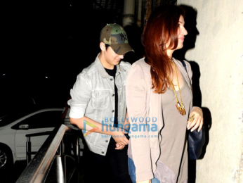 Akshay Kumar, Twinkle Khanna & Aarav snapped at PVR, Juhu