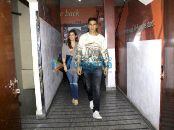 Akshay Kumar, Twinkle Khanna & Aarav snapped at PVR, Juhu
