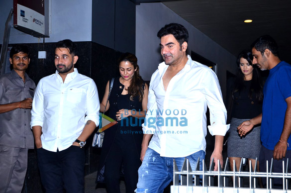 Amrita Arora and Arbaaz Khan snapped post attending Shakeel Ladak’s birthday dinner Amrita Arora and Arbaaz Khan snapped post attending Shakeel Ladak’s birthday dinner
