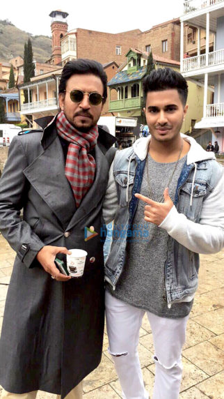 On The Sets Of The Movie Hindi Medium