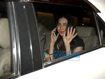 Kareena Kapoor Khan and Karisma Kapoor snapped with Taimur baby