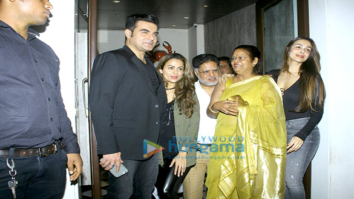 Arbaaz Khan and Malaika Arora Khan snapped together on Malaika’s mother’s birthday celebrations