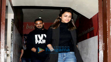 Parineeti Chopra snapped post a movie screening at PVR (Juhu)