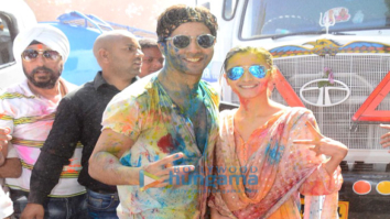 Varun Dhawan & Alia Bhatt grace the Zoom Holi Party 2017