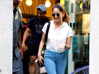 Yami Gautam snapped post salon session at B'blunt