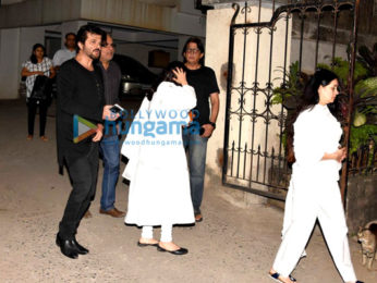 Anil Kapoor and Padmini Kolhapure snapped in Bandra