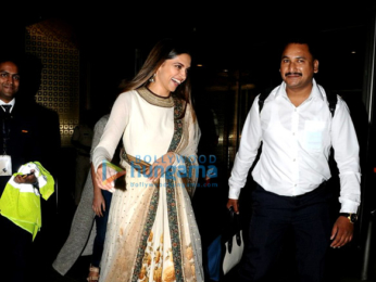Anil Kapoor, Sanjay Dutt, Deepika Padukone and Disha Patani snapped at the airport