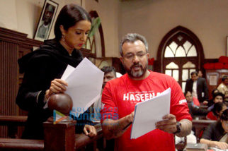 On The Sets Of The Movie Haseena Parkar