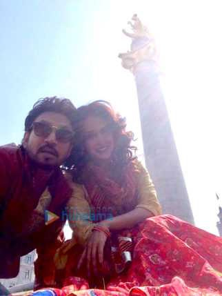 On The Sets Of The Movie Hindi Medium