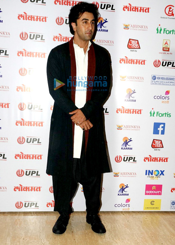 Ranbir Kapoor and Alia Bhatt grace the Lokmat Maharastrian of the Year awards Ranbir Kapoor and Alia Bhatt grace the Lokmat Maharastrian of the Year awards