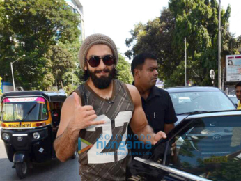 Ranveer Singh snapped at Akro gym in Bandra
