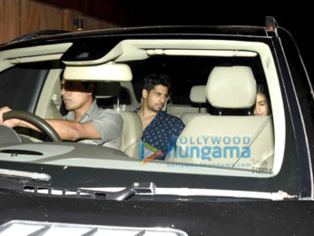 Saif Ali Khan, Kareena Kapoor Khan, Sidharth Malhotra and Alia Bhatt snapped at Diwan's house party